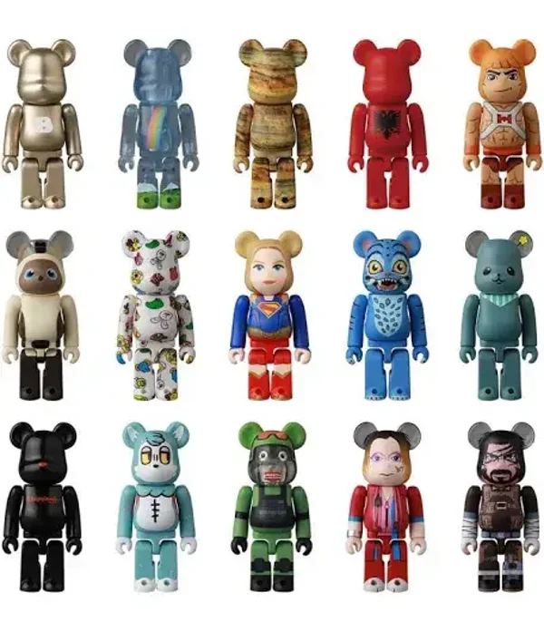 BEARBRICK SERIE 52 BLIND BOX 100%