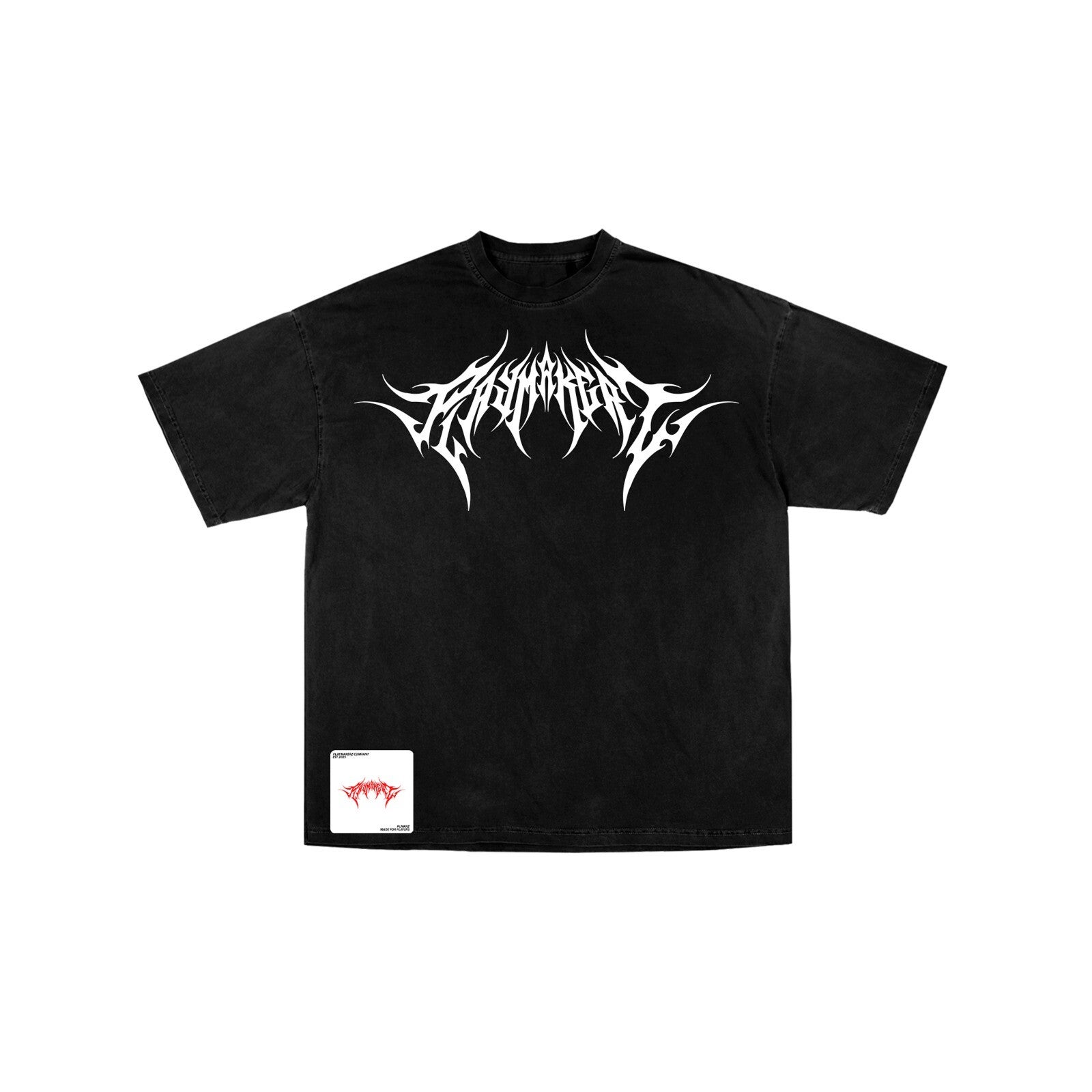PLAYMKRZ TEE BASIC BLACK