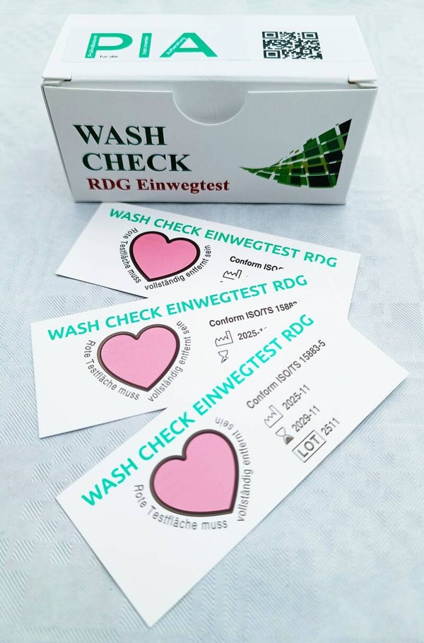 Wash Check    100 Indikatoren