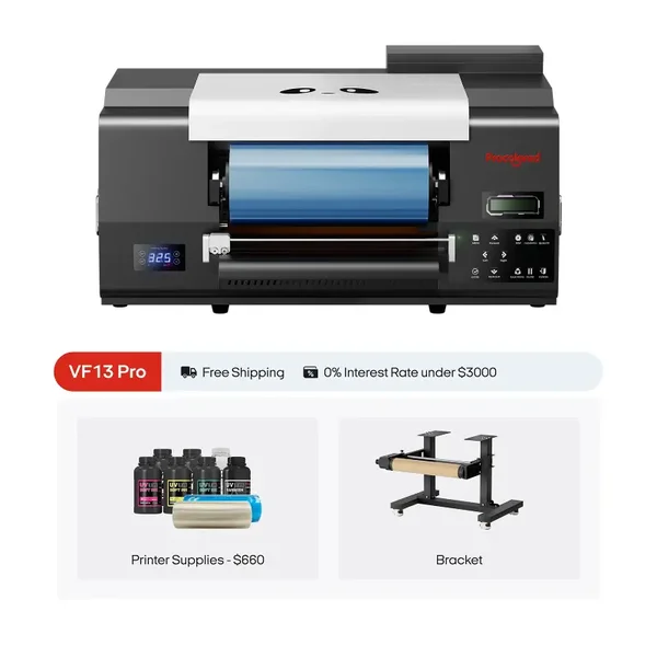 Procolored VF13 Pro Panda UV DTF Printer 13" A3+ Dual XP600 2-in-1