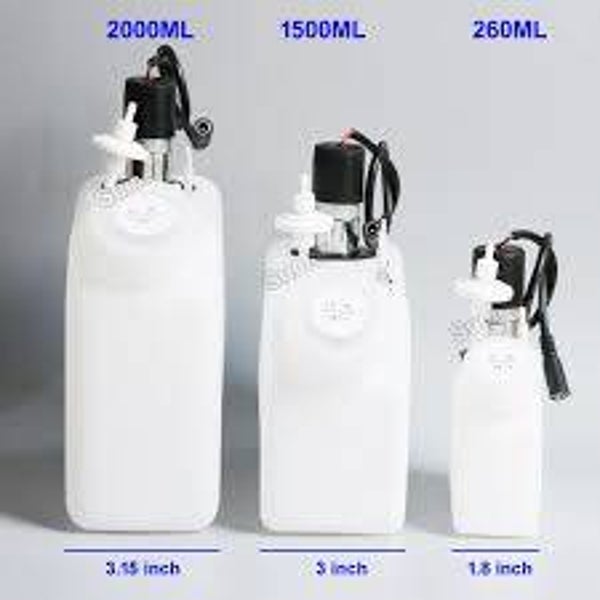 white ink tub with stirrer motor
