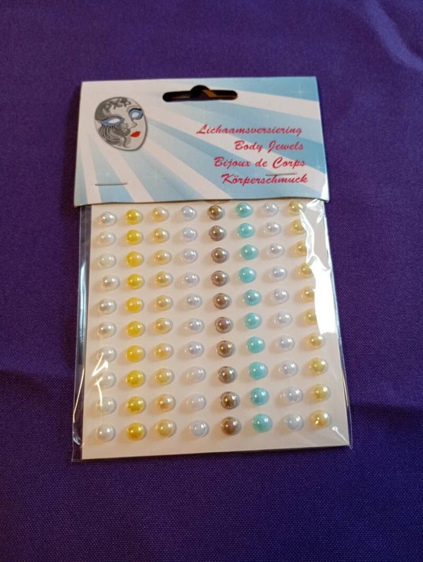 glitter body en hair