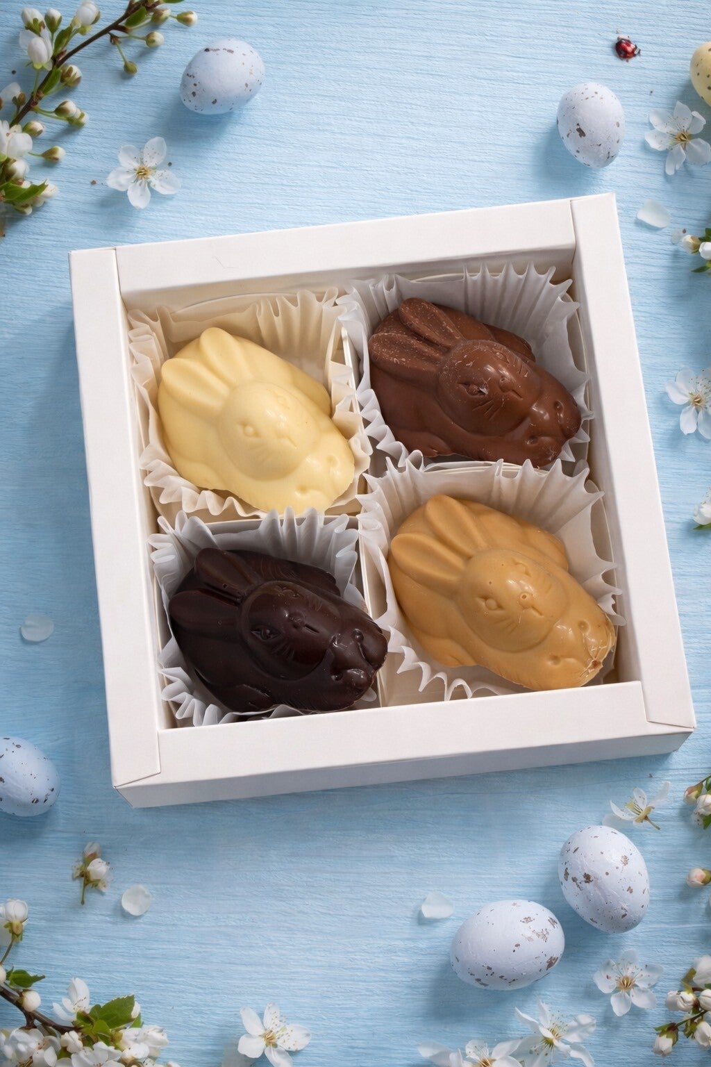 Czekoladowe Zajączki 4 szt