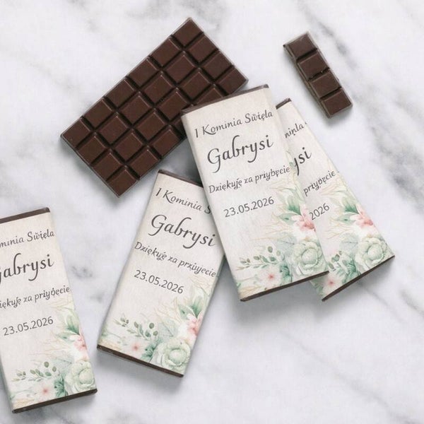 Personalizowane czekoladki