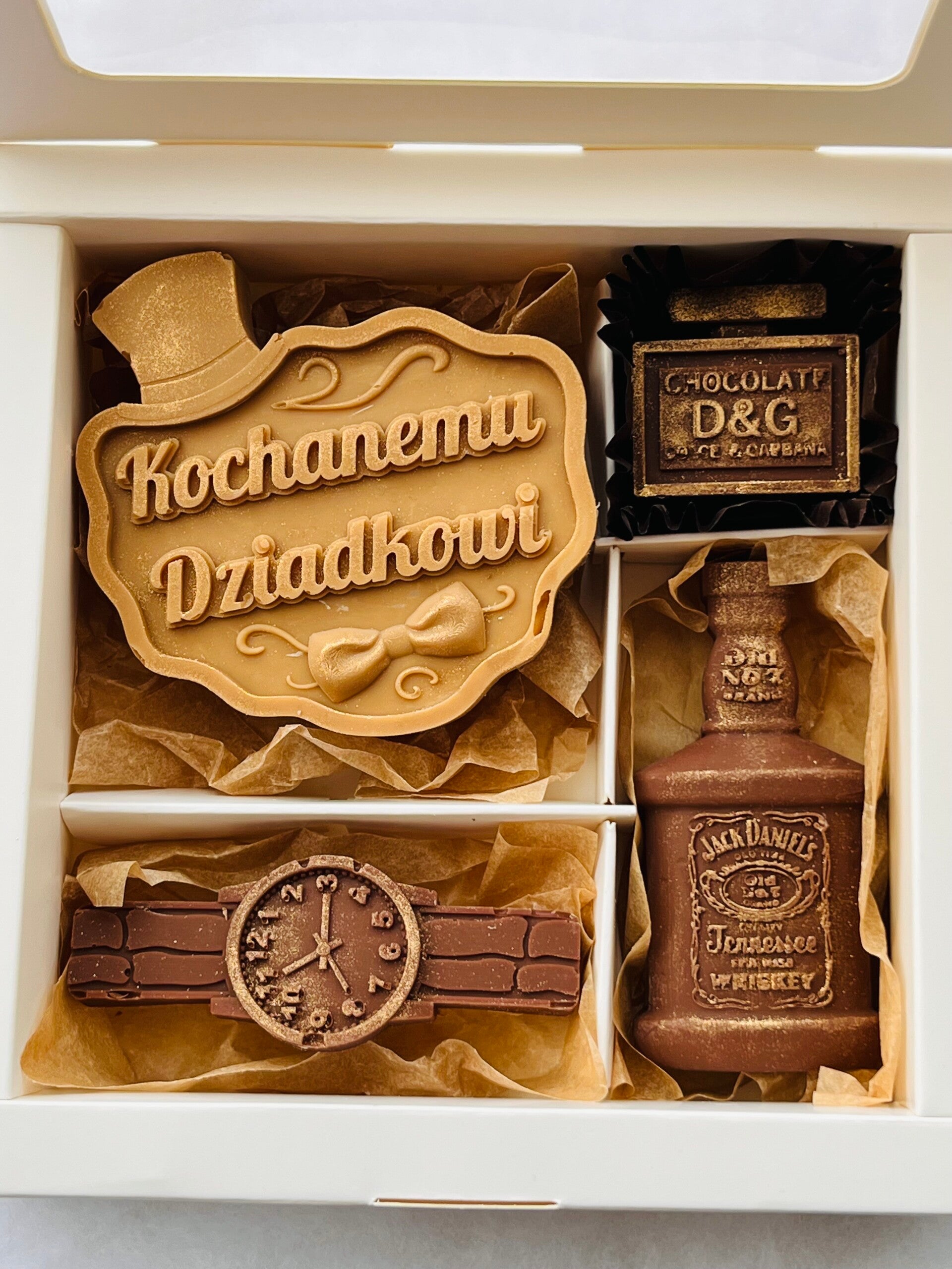 Zestaw prezentowy z belgijskiej czekolady