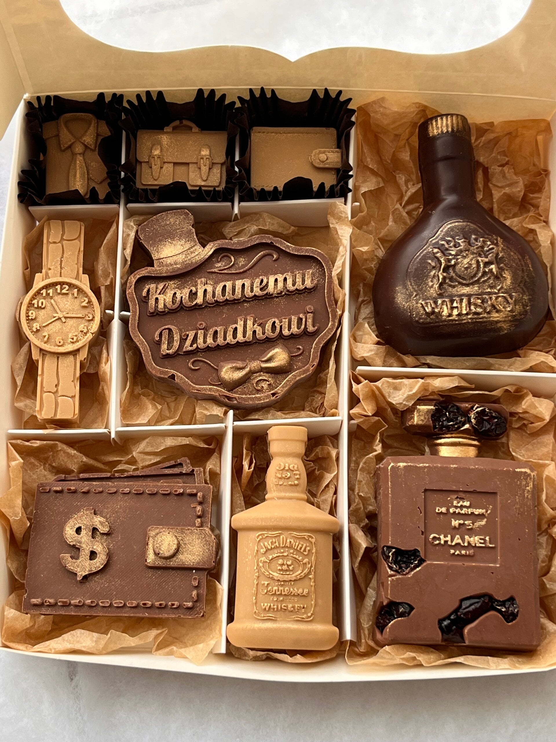 Zestaw czekoladowy Dzień Dziadka 325 g