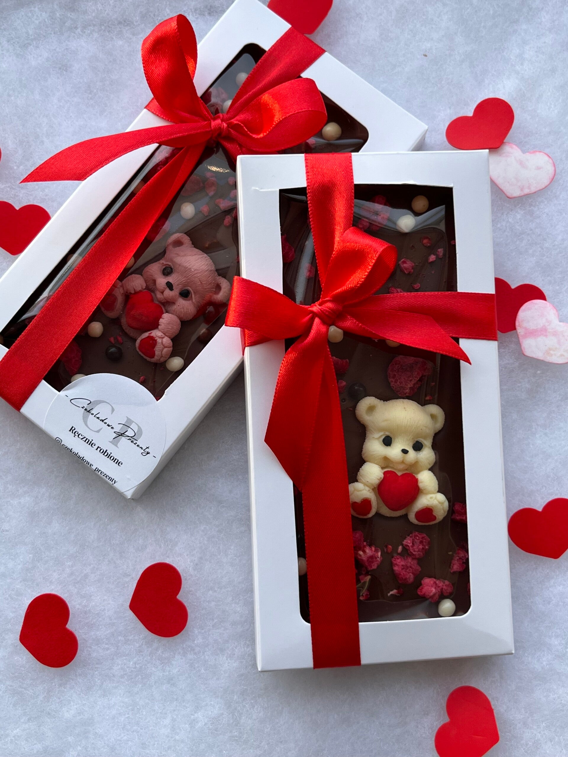 Tabliczka czekoladowa z misiem