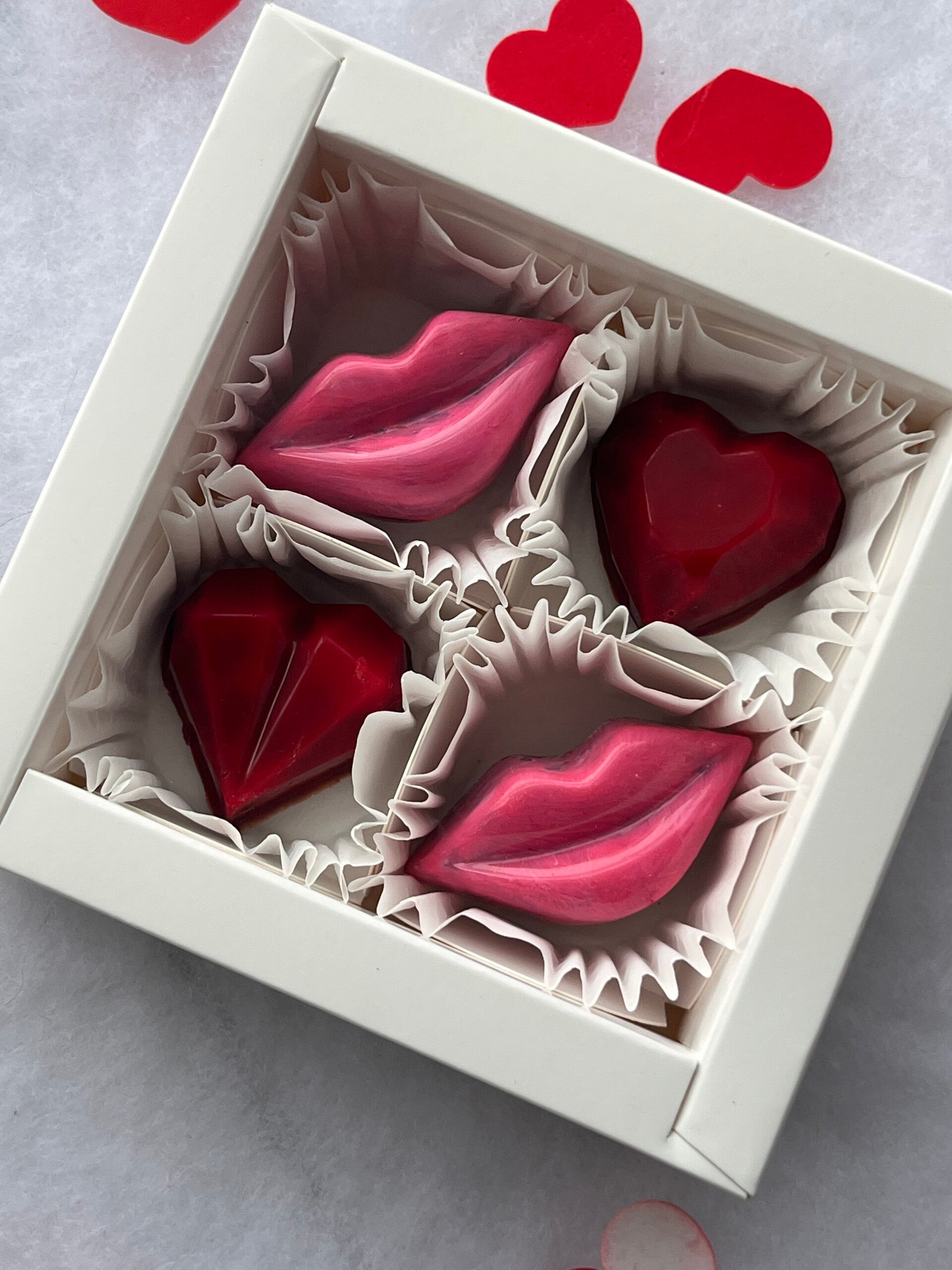 Pralinki na walentynki 4 szt