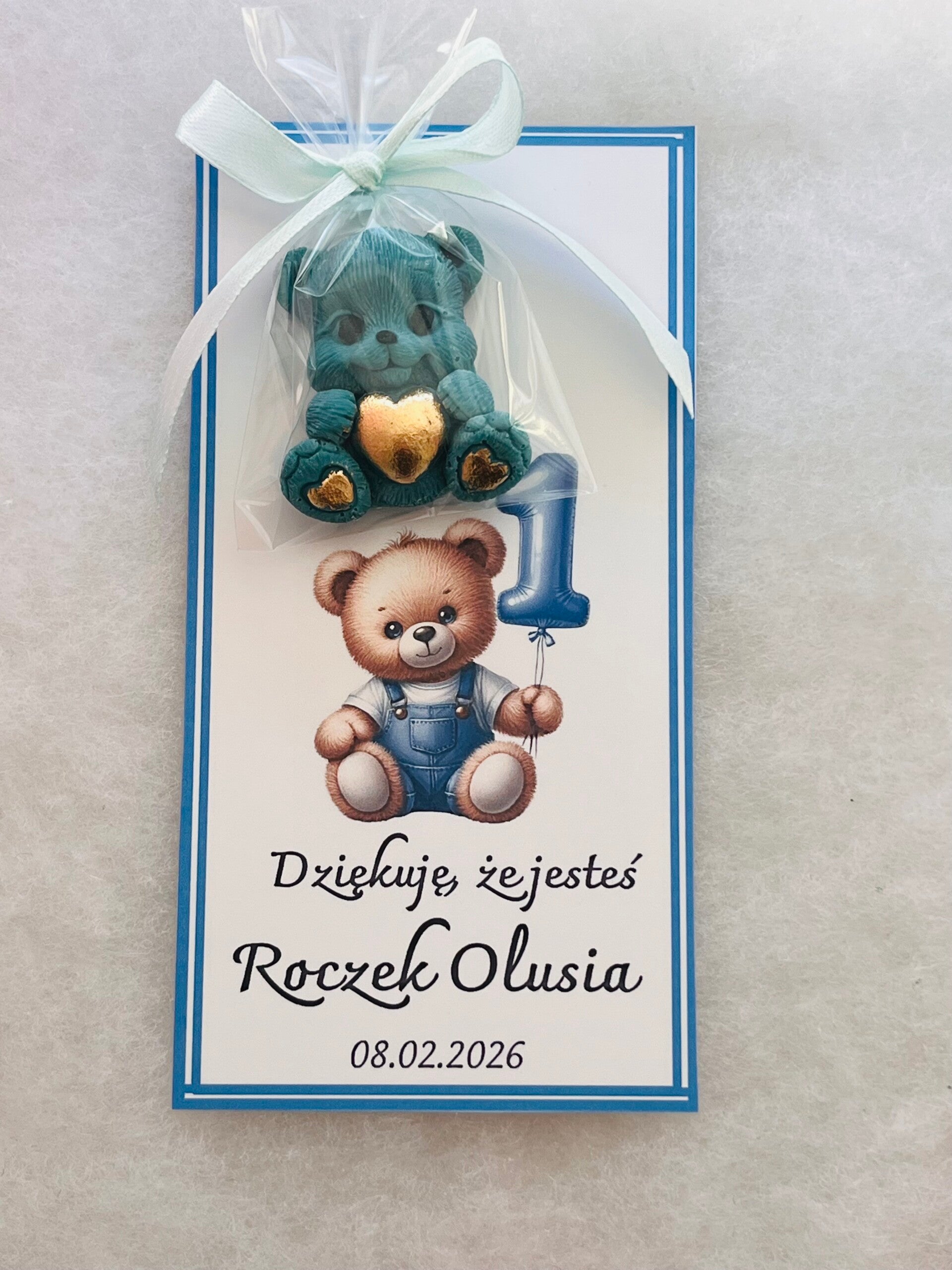 Podziękowania  Chrzest Roczek Komunia