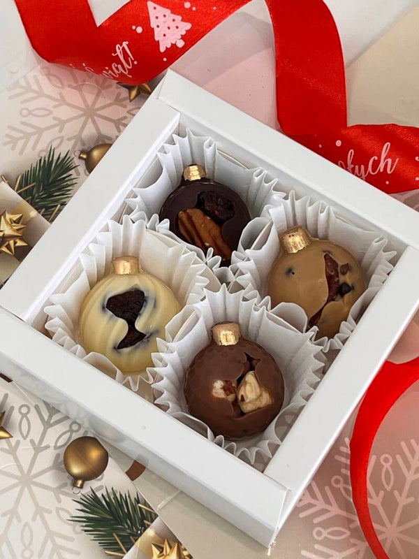 Bombki czekoladowe 4 szt.