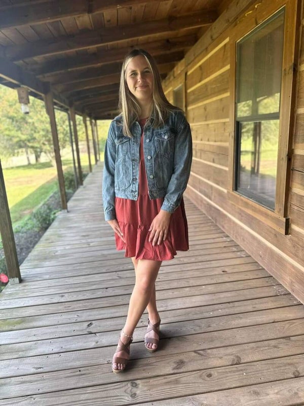 <Mika Rose> Denim Jacket in Medium Wash