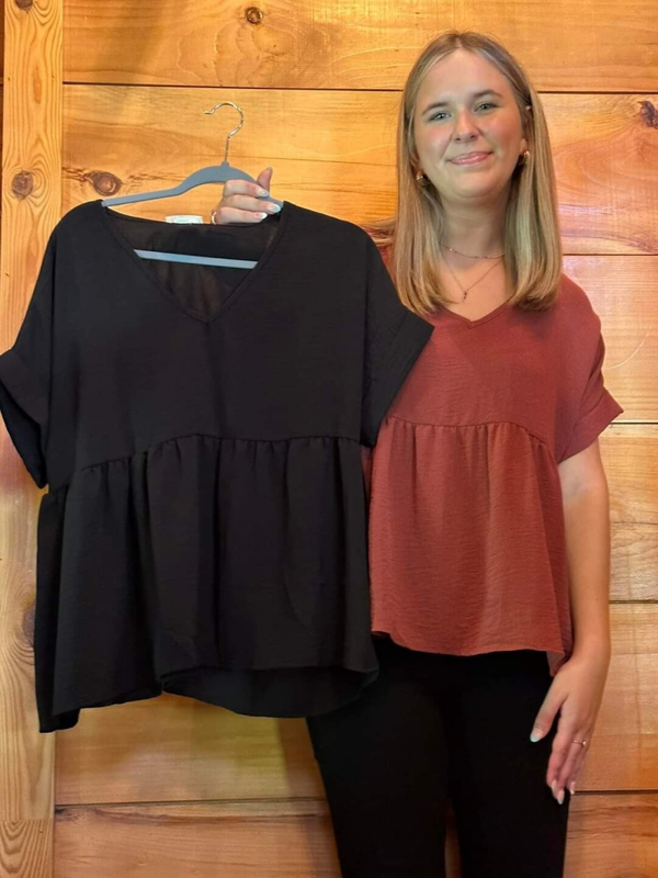 <Entro> Babydoll Top