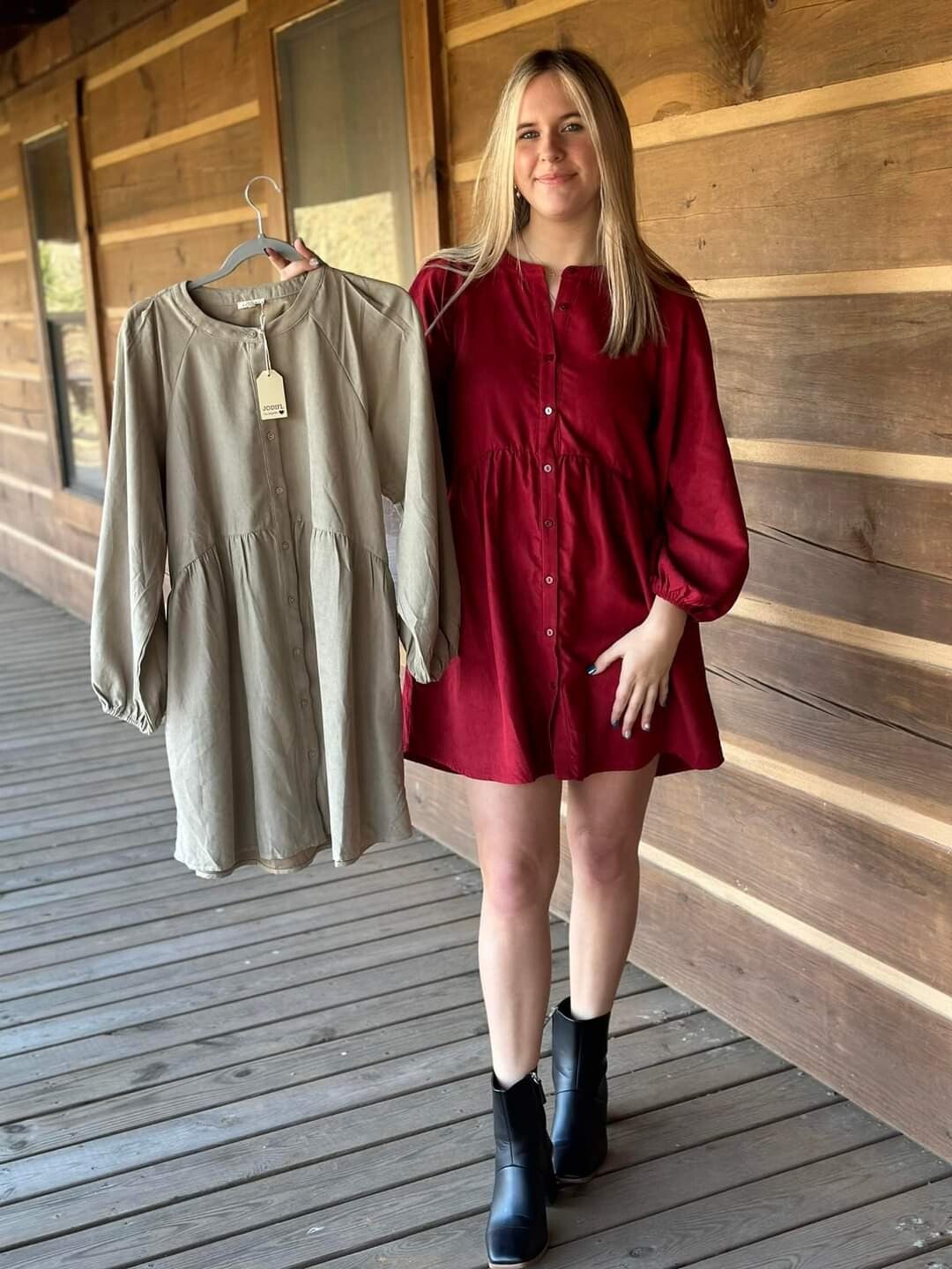 <Jodifl> Button Up Dress