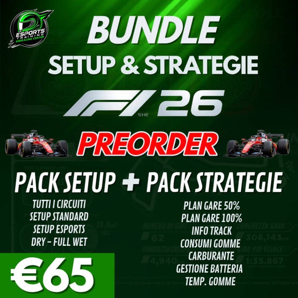 PREORDER BUNDLE SETUP & STRATEGIE F1 26