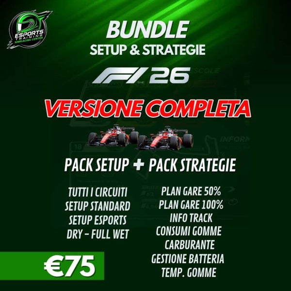 BUNDLE SETUP & STRATEGIE F1 26