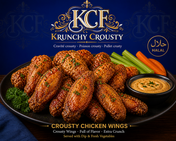 Chicken Wings Royale Crousty - Menu