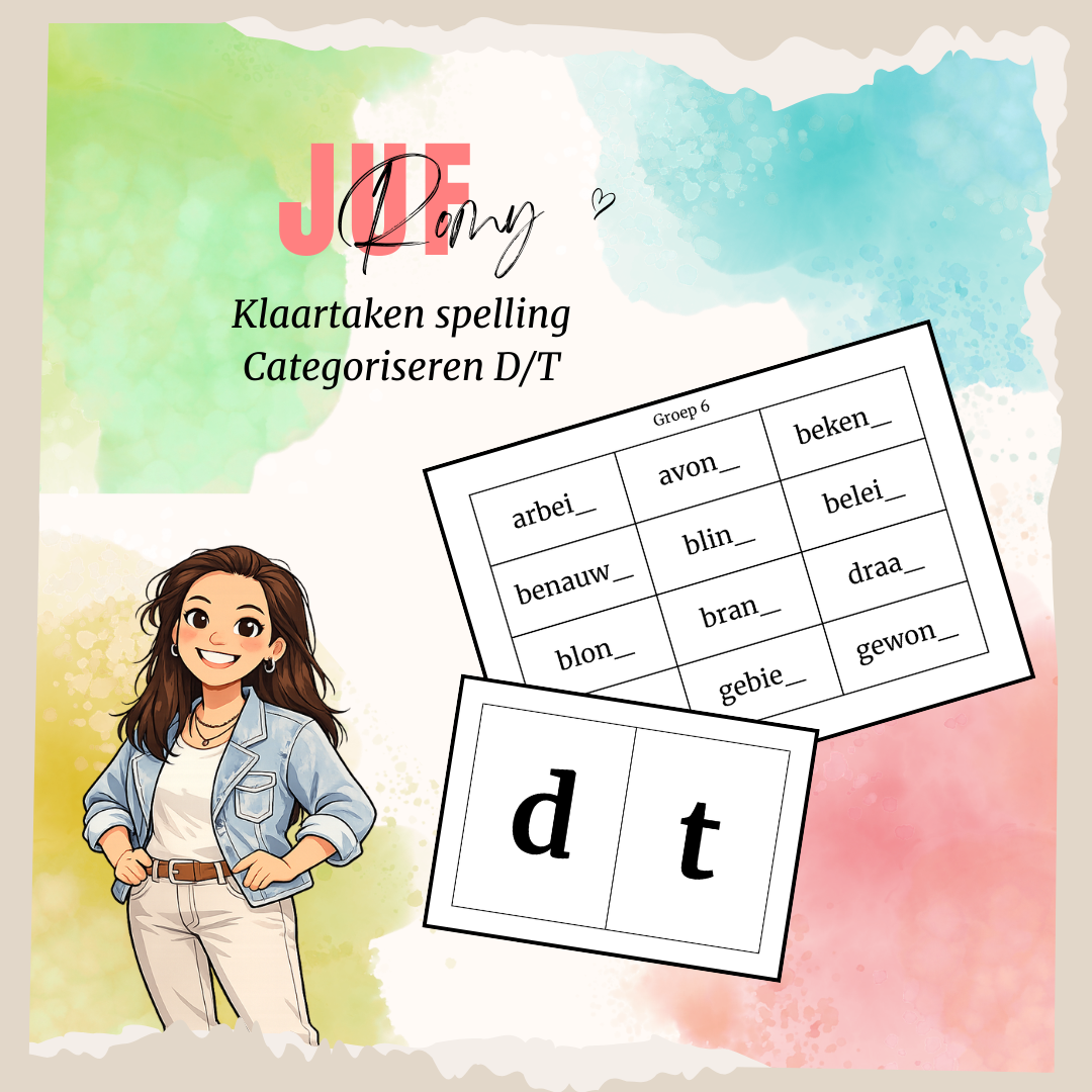 Categoriseren D/T - groep 4 t/m 8
