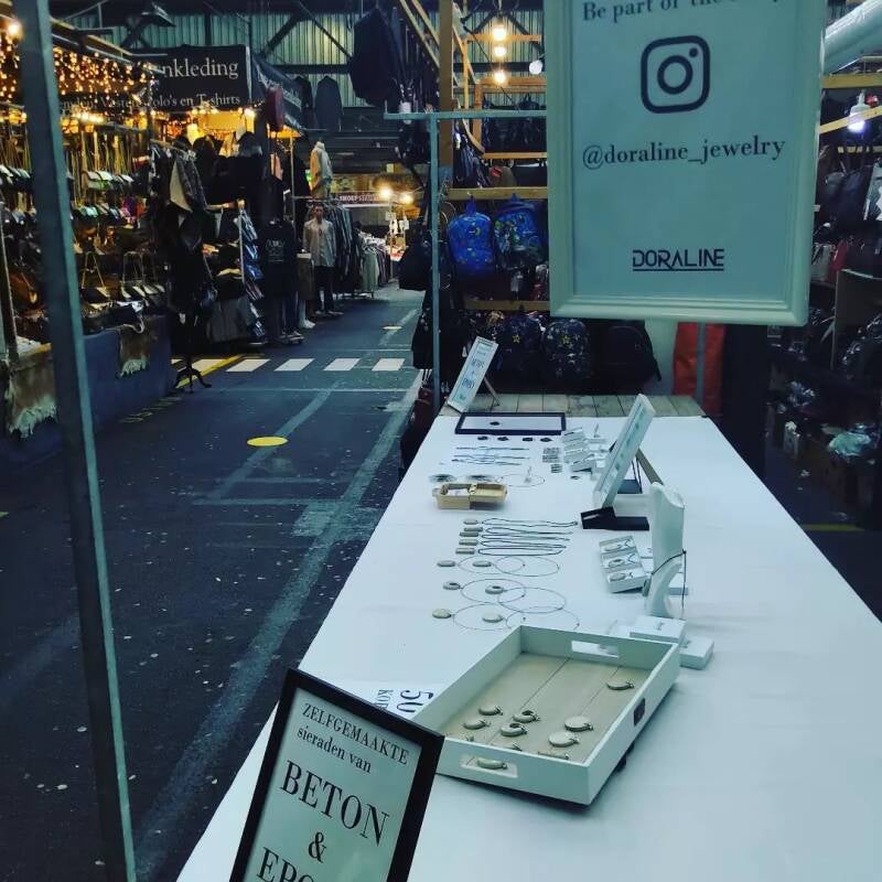 DORALINE Jewellery de bazaar Beverwijk market