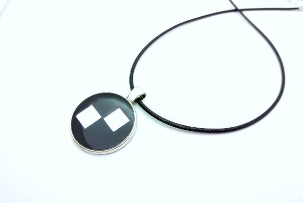 Spiegel Geometry Epoxy Resin Halsketting