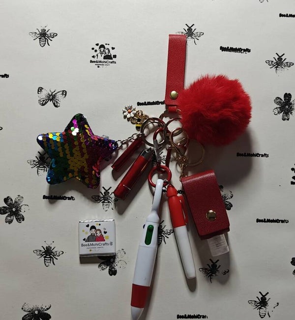 FIERY RED KEYCHAIN BUNDLE