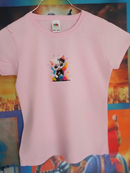 T-shirt Fille T/7-8