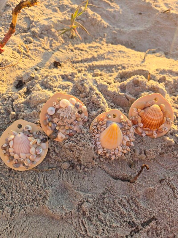 Tiny Shell Ornaments