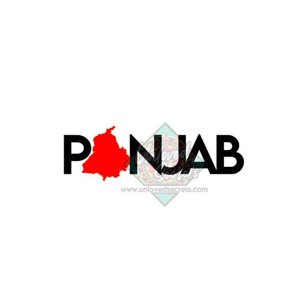Punjab Text with map