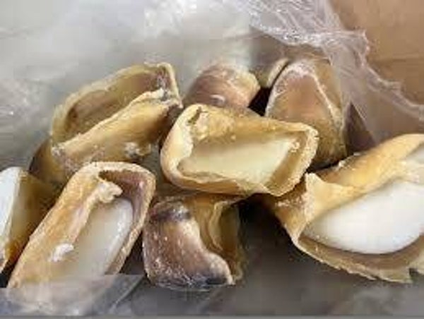 sheep fat filled hooves