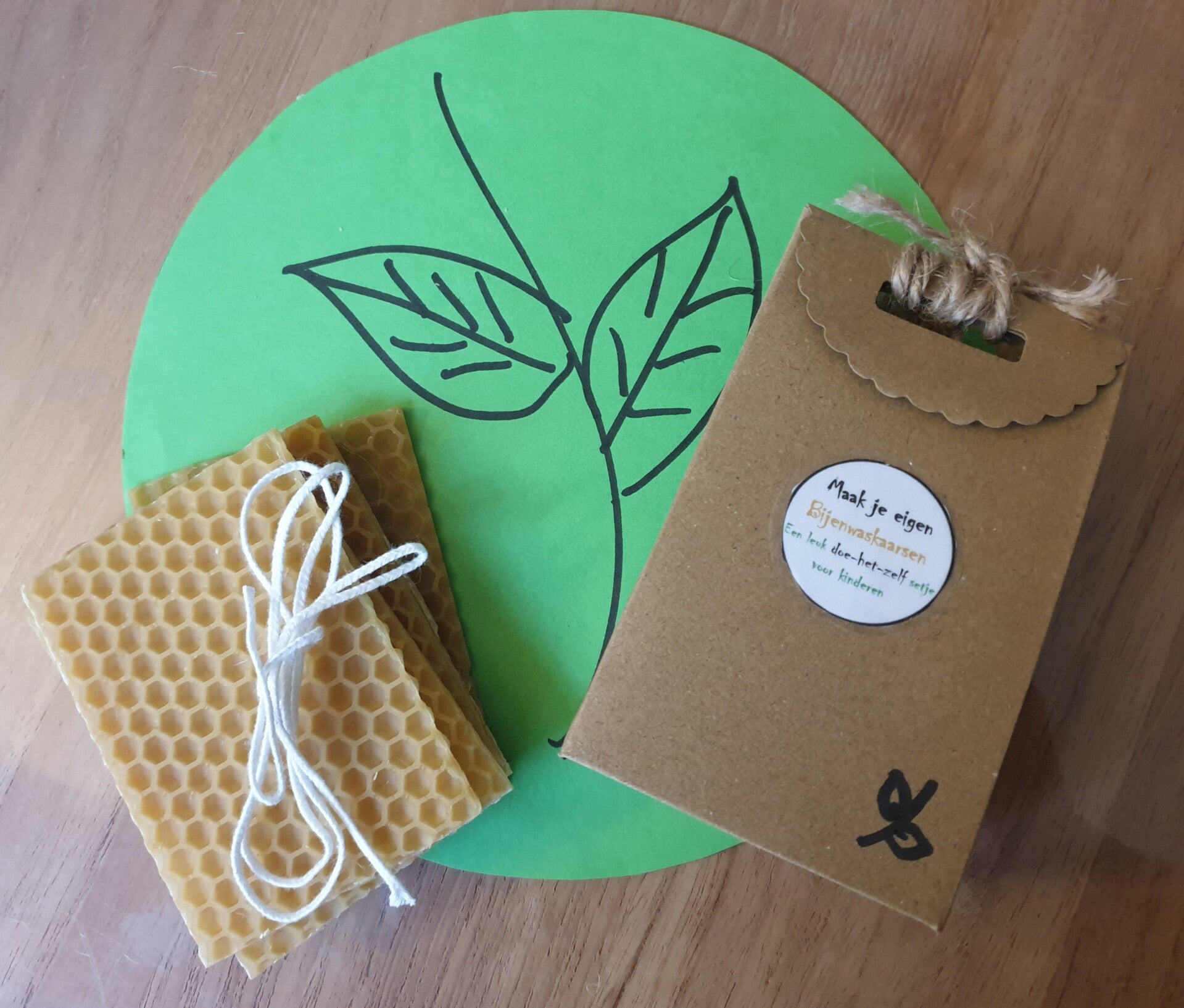 Doe-het-zelf Bijenwaskaarsen set voor kinderen