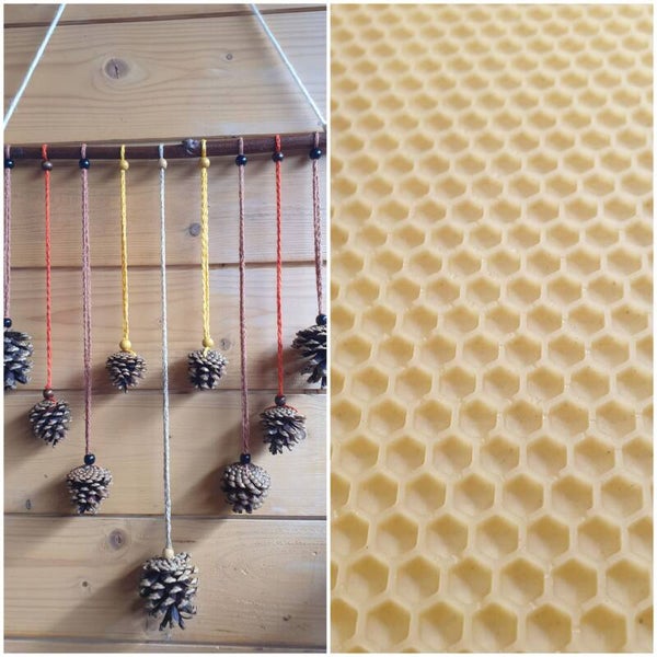 Handgemaakte items van natuurlijke materialen