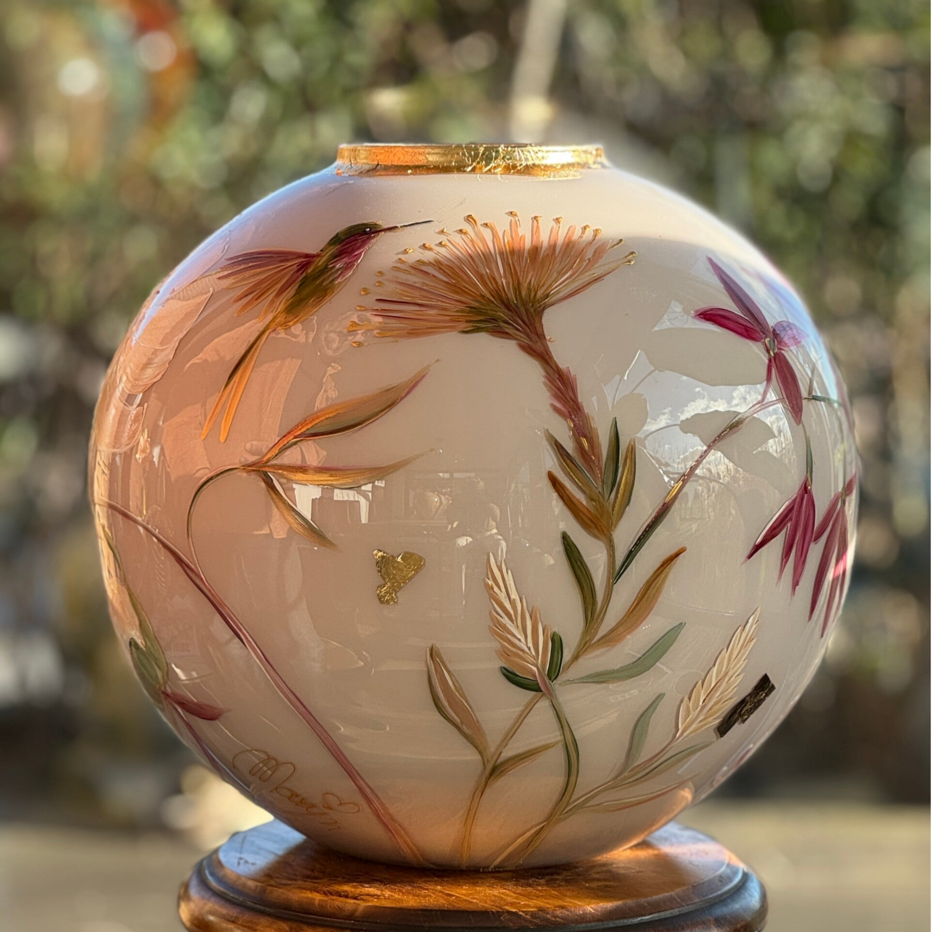 XXL vaas in Palermo beige