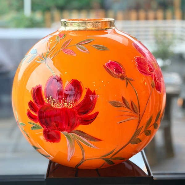 XXL bolvaas in oranje