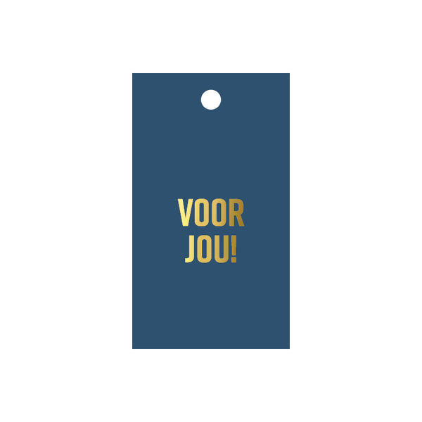 Kado kaartje 'voor jou'
