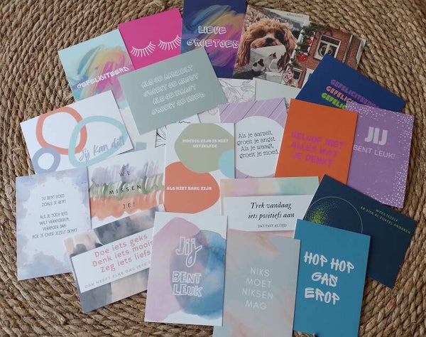 Kaartenpakket Leontienhuis 125 stuks