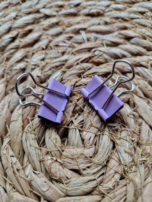 Papierklem lila