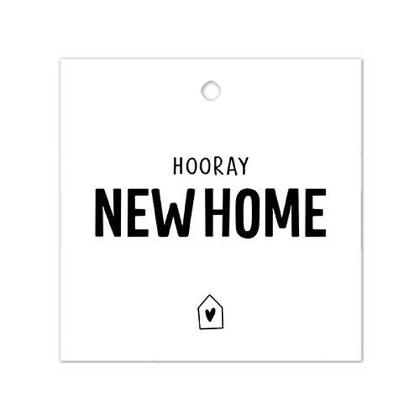 Kado kaartje 'hooray new home'