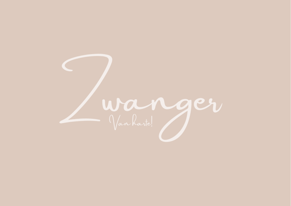 Ansichtkaart 'zwanger' k&k