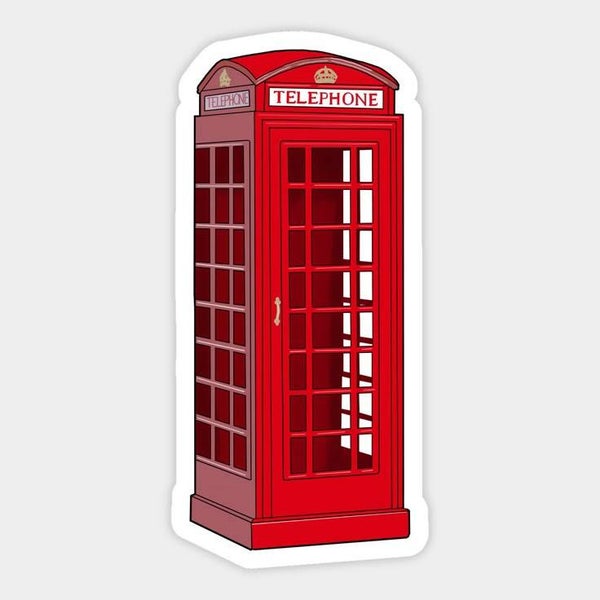 "Phone booth" - sticker