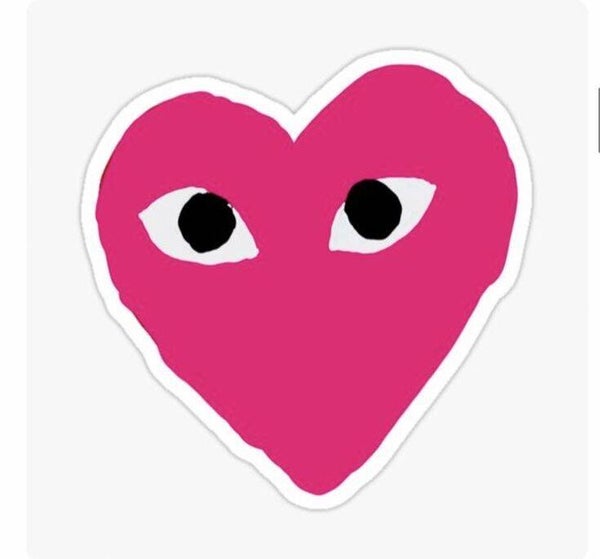 "Pink Comme des Garçons" - sticker