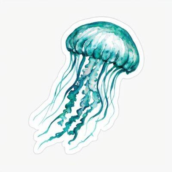 "Jellyfish" - sticker