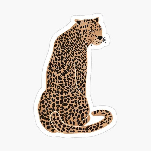 "Leopard" - sticker