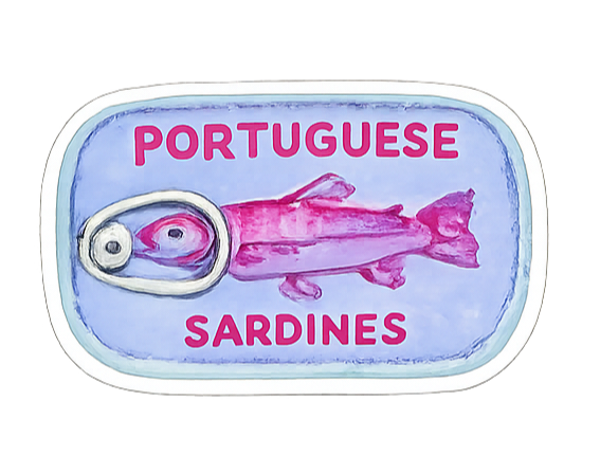 "Sardines" - sticker