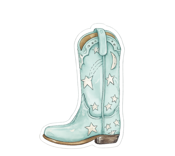 "Cowboy boot" - sticker