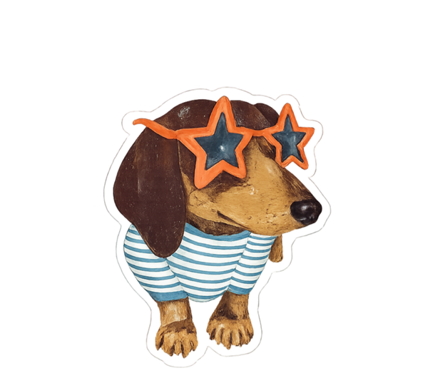"Teckel" - sticker