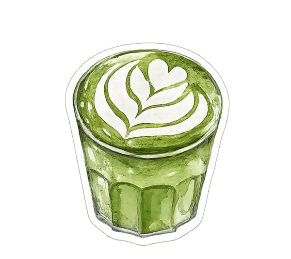 "Matcha" - sticker
