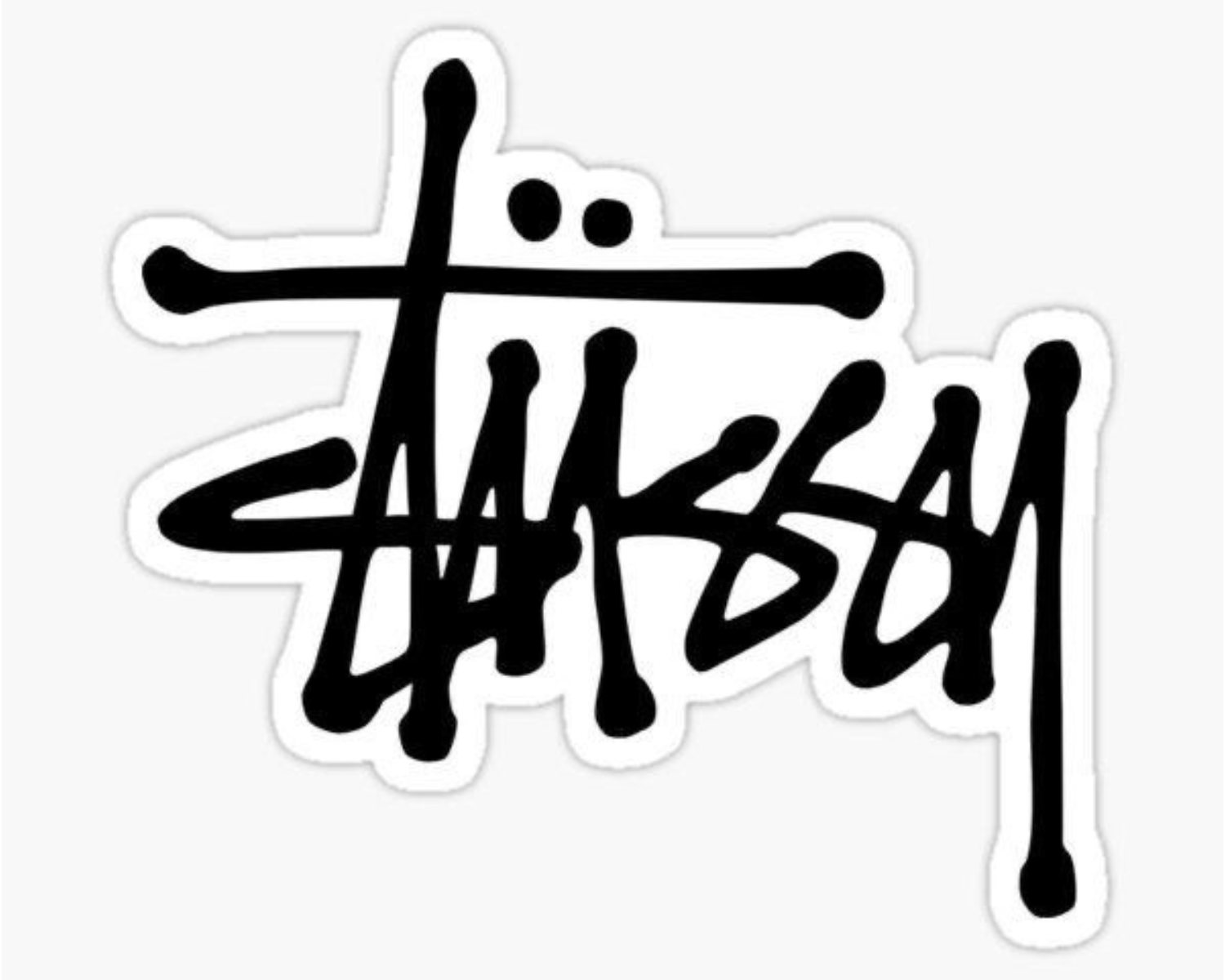 "Stüssy" - sticker