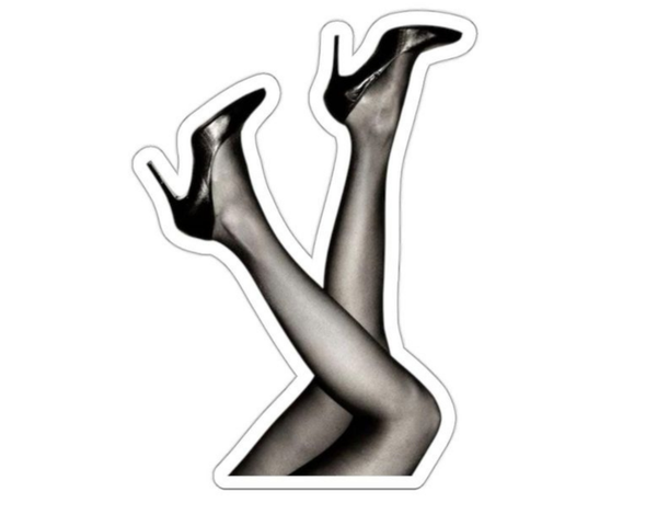 "Party legs" - sticker