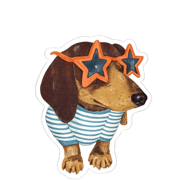 "Teckel" - sticker