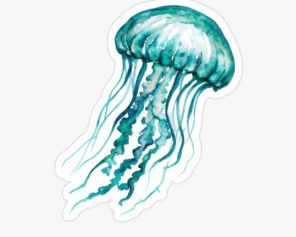 "Jellyfish" - sticker