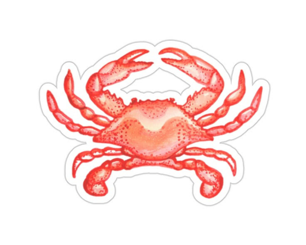 "Crab" - sticker